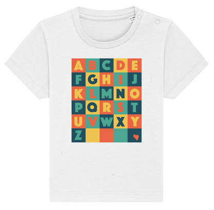 Tee Shirt Short Sleeve - ALPHABET