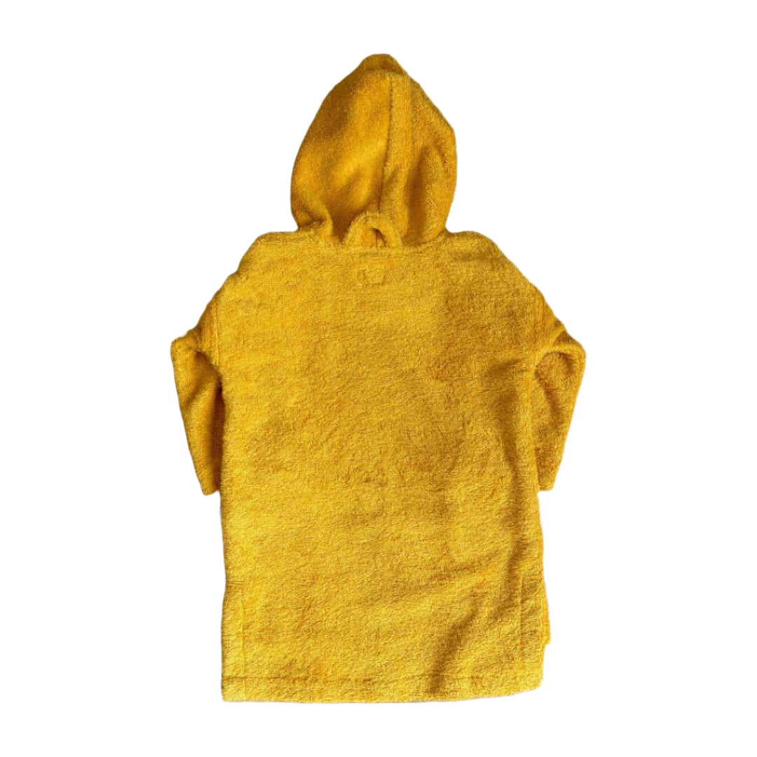 Closed Robe Terry Towelling  - Yellow - Green - Sand