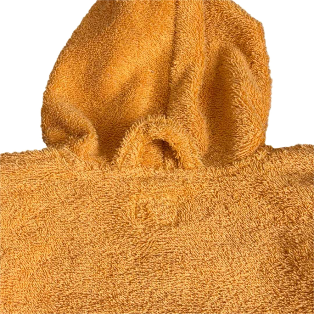 Closed Robe Terry Towelling  - Yellow - Green - Sand