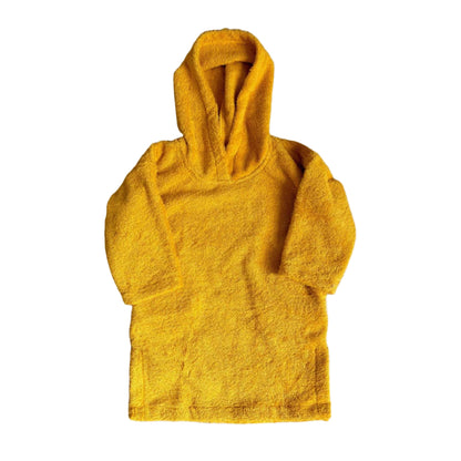 Closed Robe Terry Towelling  - Yellow - Green - Sand