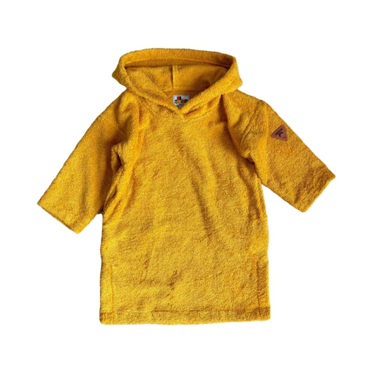 Closed Robe Terry Towelling  - Yellow - Green - Sand