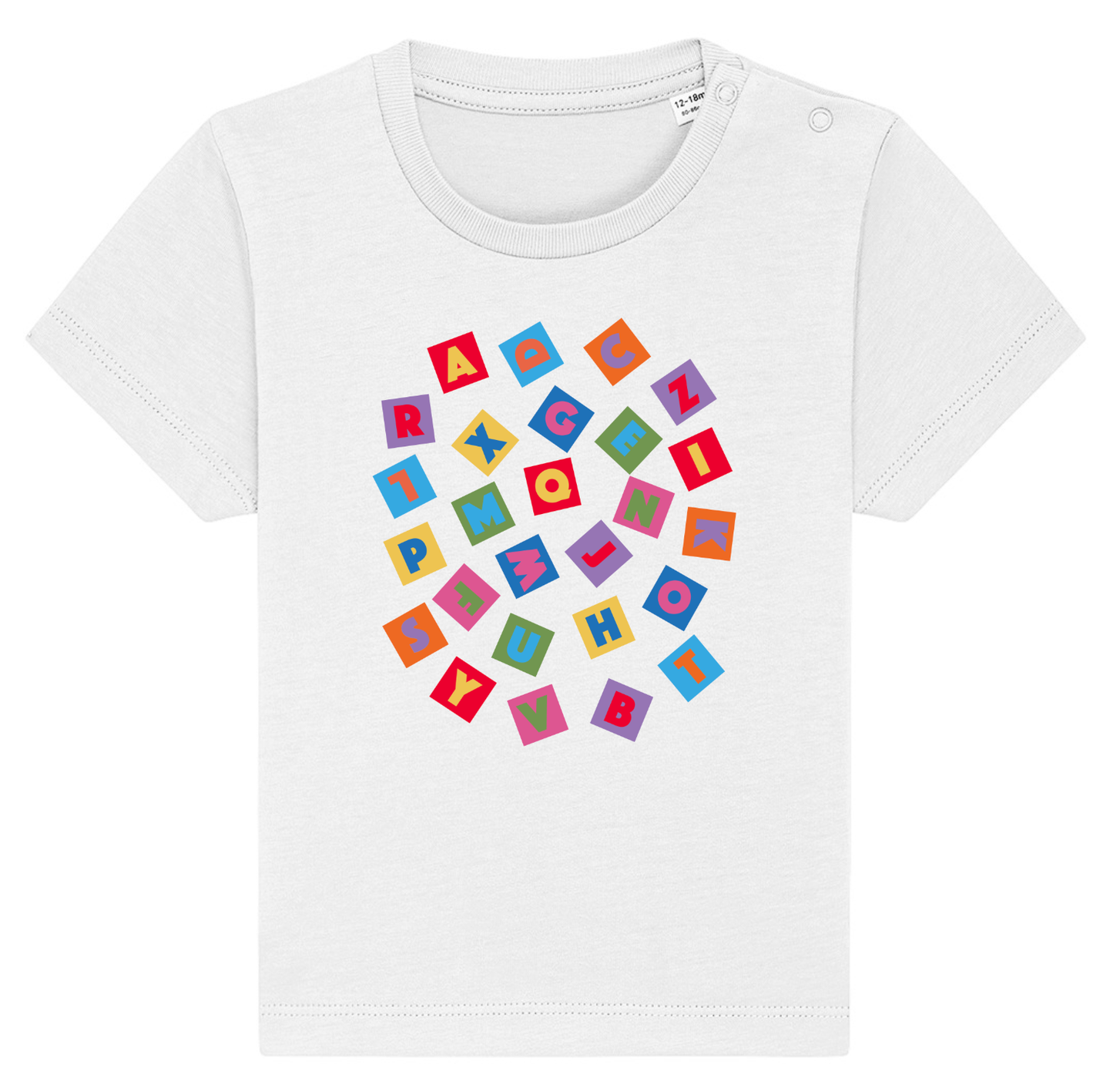 Tee Shirt Short Sleeve - TUMBLING ALPHABET