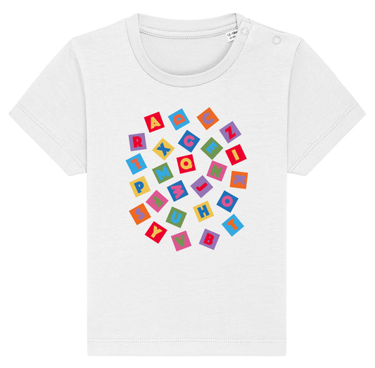 Tee Shirt Short Sleeve - TUMBLING ALPHABET