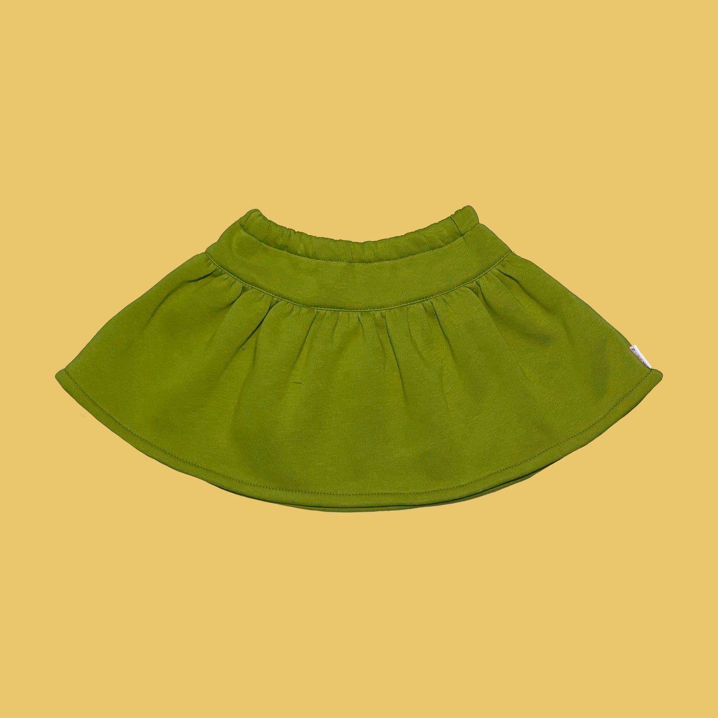 Jersey Rara Skirt - Red - Green