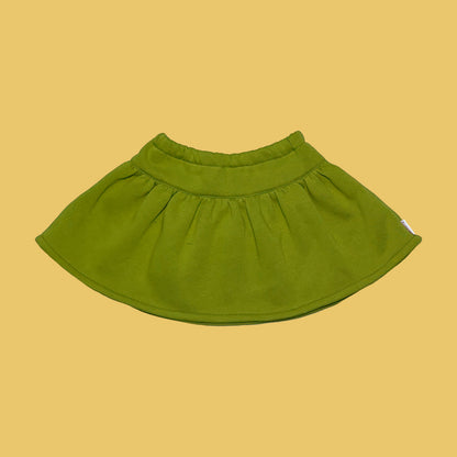Jersey Rara Skirt - Red - Green